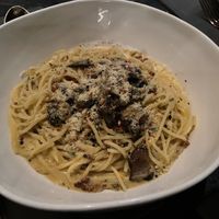 Spaghettini alla carbonara   at PLANTA - Yorkville in Toronto
