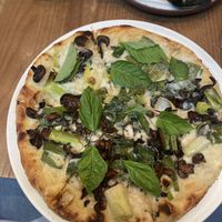 Leek Bianca pizza - spectacular   at PLANTA - Yorkville in Toronto