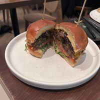 PB Classic Smashed Burger  🤤 at PLANTA - Yorkville in Toronto