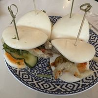 Korean Chick’n Baos (2x Happy Hour portion)  at PLANTA - Yorkville in Toronto