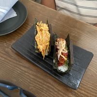 Hand rolls  at PLANTA - Yorkville in Toronto