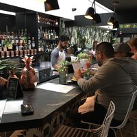 La Planta’s bar area at PLANTA - Yorkville in Toronto