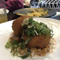"Crab" Cake at PLANTA - Yorkville in Toronto
