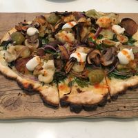 Gluten free pizza at PLANTA - Yorkville in Toronto