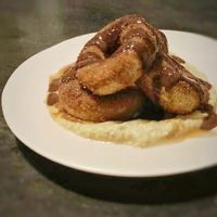 Pumpkin donuts  at PLANTA - Yorkville in Toronto