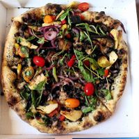 Royal Truffe (vegan) at Pizza Julia in Paris