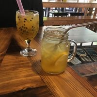 passionfruit juice at Art Nature Gallery Cafe in Alor Setar