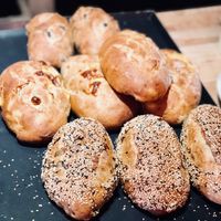 Vegan breads at Vburg Cafe in Skudai