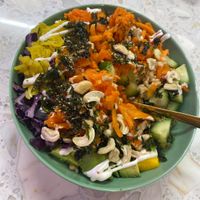 Poke Bowl salmon and kimchi   at Superfood Deli - Mariahilfer in Vienna