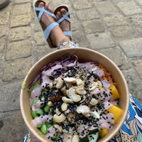 Rainbow bowl at Superfood Deli - Mariahilfer in Vienna