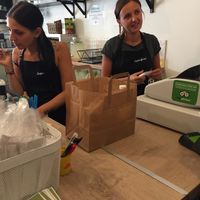 Beautiful and friendly owners :-) at Superfood in Arles