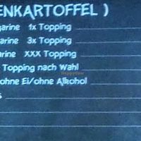 Small part of the menu. They have more. at KartoffelKonig in Munich