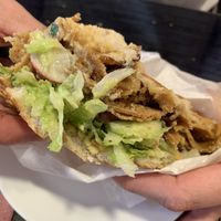 Seitan donor - started eating before photo. Sorry 😅  at KartoffelKonig in Munich