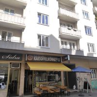 From outside at KartoffelKonig in Munich