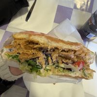 seitan sandwich  at KartoffelKonig in Munich