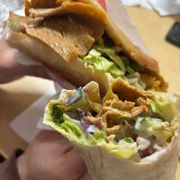 Seitan Dürüm and Seitan Döner at KartoffelKonig in Munich