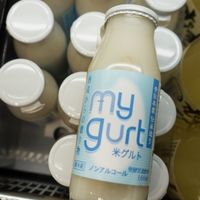 Vegan rice yogurt at Musubi Garden in Osaka