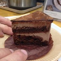Chocolate Cake at Musubi Garden in Osaka
