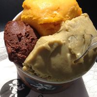 vegan icecream  at Amorino - Augusta in Lisbon