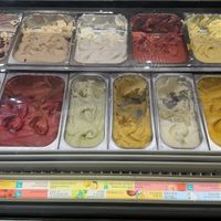 Vegan options theree  at Amorino - Augusta in Lisbon