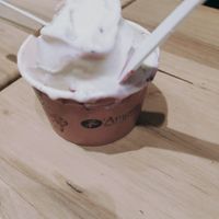 hazelnut, pistachio and cheesecake ice cream. at Amorino - Catedral in Sevilla