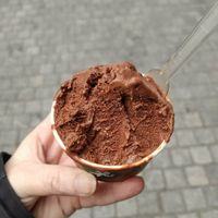 Chocolate at Amorino - Catedral in Sevilla