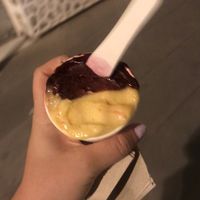 Half açai and half passion fruit   at Amorino - Alcázar in Sevilla