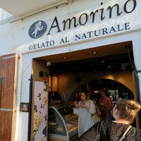 Front of the shop at Amorino in Ibiza