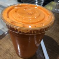 Orange you glad - carrot orange  at Subia's Organic Cafe and Market in Jersey City