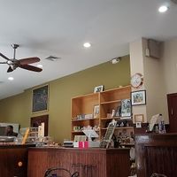 entrance counter at Subia's Organic Cafe and Market in Jersey City