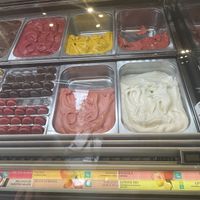 Sorbet options   at Amorino - Guggenheim in Bilbao