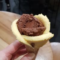 Passionfruit and chocolate at Amorino - Via del Corso in Florence