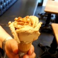 vegan hazelnut at Amorino in Verona