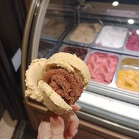 Pistachio & Chocolate 😋 at Amorino in Verona