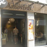 Outside at Amorino - Brera in Milan