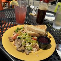 Breakfast scramble  at The Friendly Toast in Boston