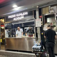 Shop front  at Cigkofteci Ali Usta in Istanbul