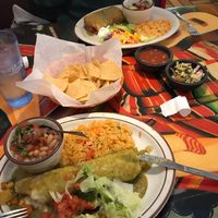 Burrito and chinchilla at El Tapatio in Page