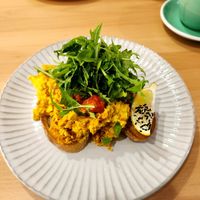 Scrambled Tofu at Wombat Cafe & Store in Dromana