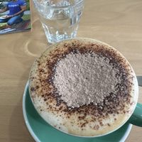 Really good oat cap  at Wombat Cafe & Store in Dromana