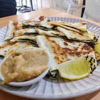 Gozleme (specials menu) at Wombat Cafe & Store in Dromana