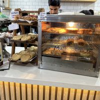 Pie counter  at Wombat Cafe & Store in Dromana