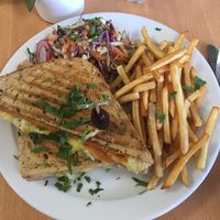 Hawaiian Toastie!  at Rabbit Vegan Cafe in Exeter