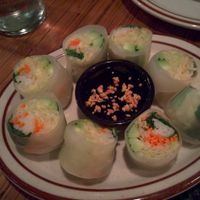 Fresh Spring Rolls (no oyster sauce on request) at Sopa Thai Cuisine in Nevada City