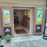 entrance at Mitt Cafe in Stockholm