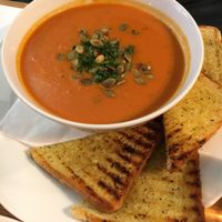 Lunch soup. at Mitt Cafe in Stockholm