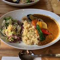 Veggie Curry at Rota Cafe in Fukuoka