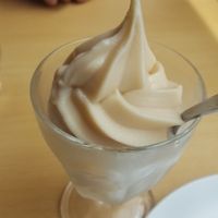 glace au soja at Rota Cafe in Fukuoka