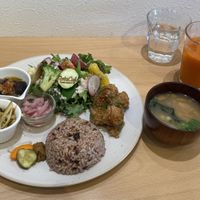 Lunch before it all disappeared  at Rota Cafe in Fukuoka