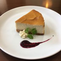 Cheesecake  at Rota Cafe in Fukuoka